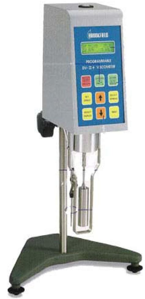 brookfield viscometer website.